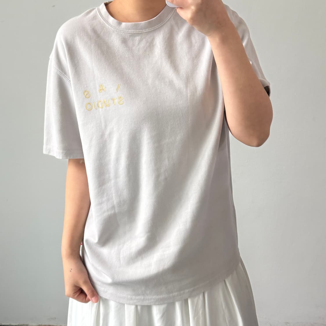 [L] 아이앱x오뚜기 반팔티셔츠 상품이미지2