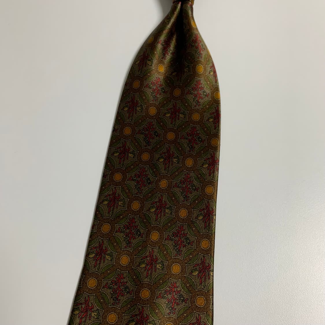 입생로랑(YSL) 페이즐리 명품넥타이 100실크 A+등급 9cm 상품이미지9