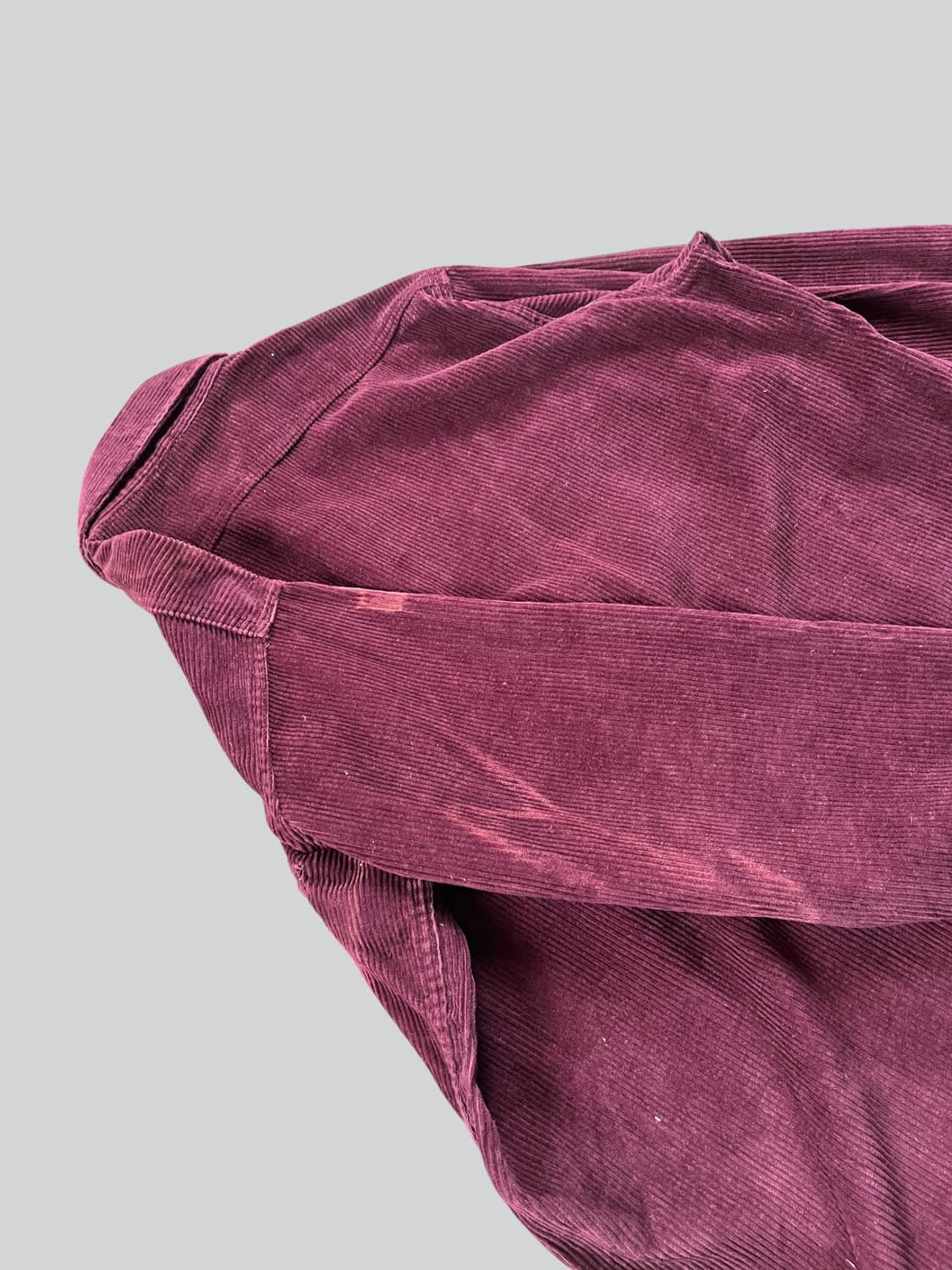 Usa made Deerskin 와인컬러 코듀로이 셔츠 상품이미지6