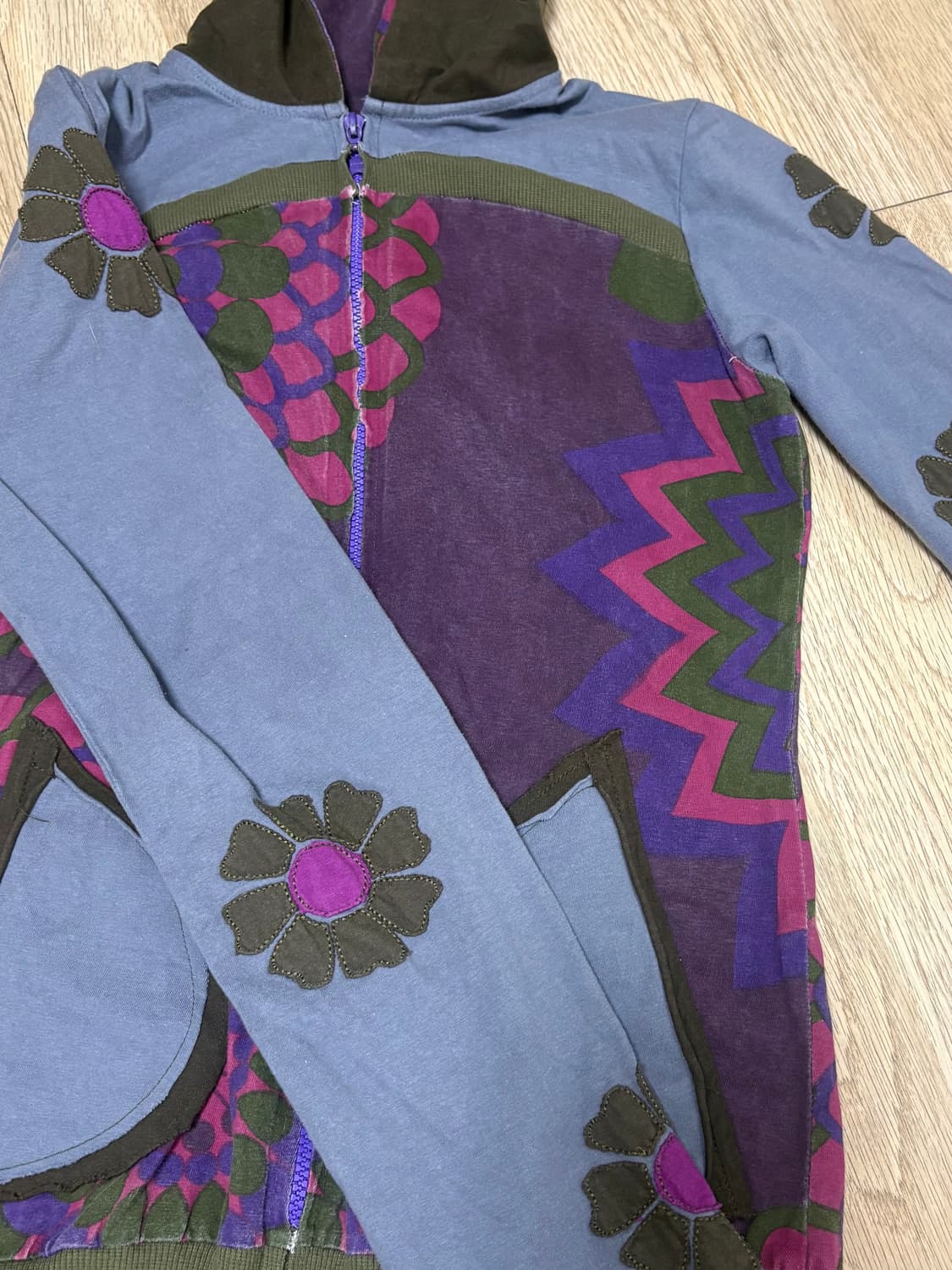 오리엔탈 빈티지 후드집업 상품이미지2