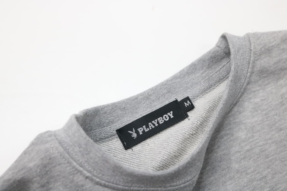 플레이보이 빈티지 그래픽 백프린팅 멜란지 맨투맨 상품이미지7