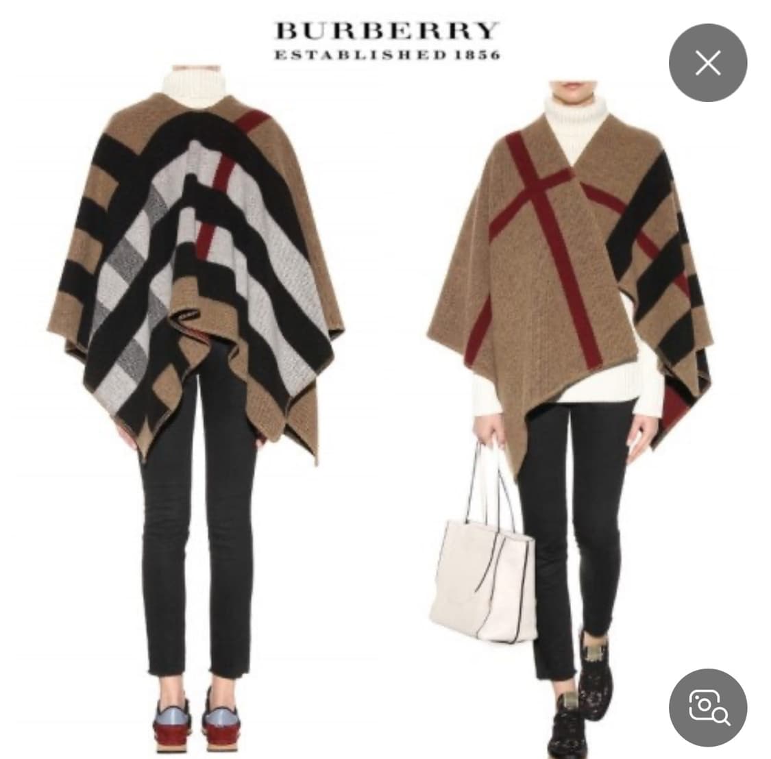 버버리판쵸 상품이미지1