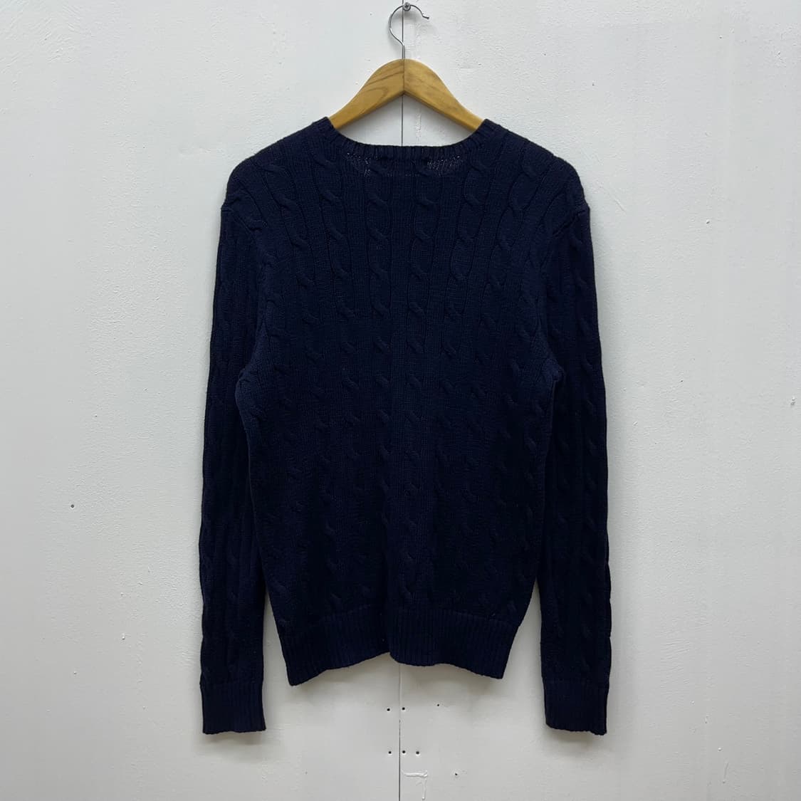 [S] 폴로 포니 로고 케이블 니트 상품이미지2