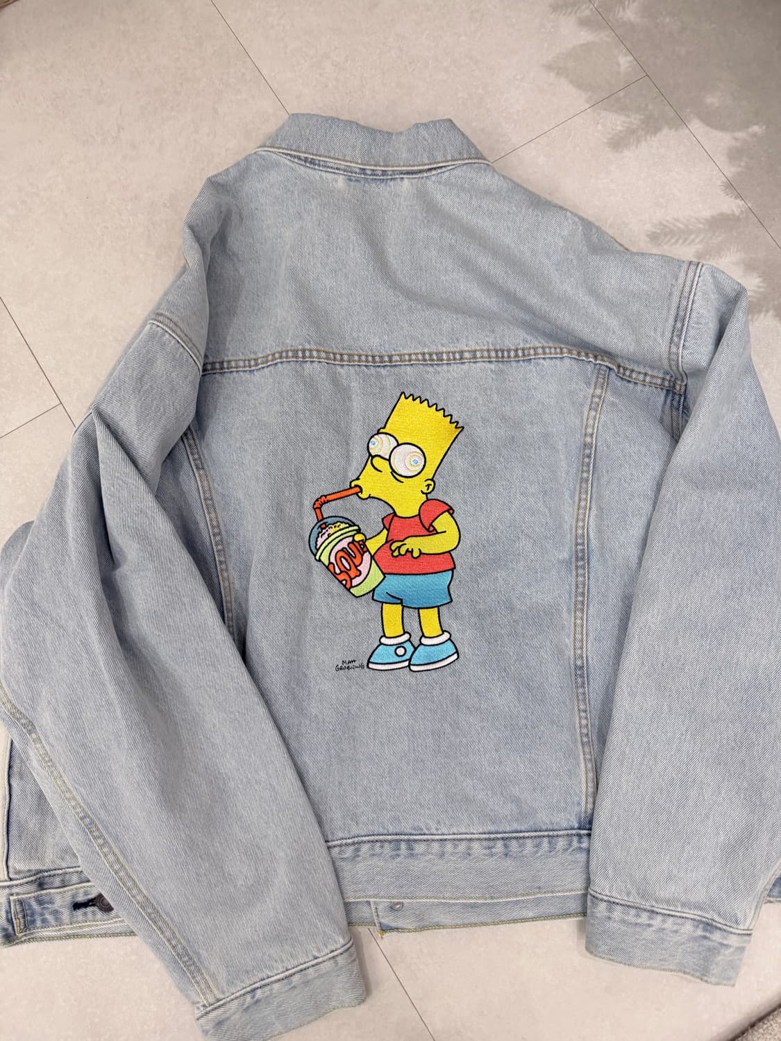 리바이스 심슨 청자켓 새상품 상품이미지2