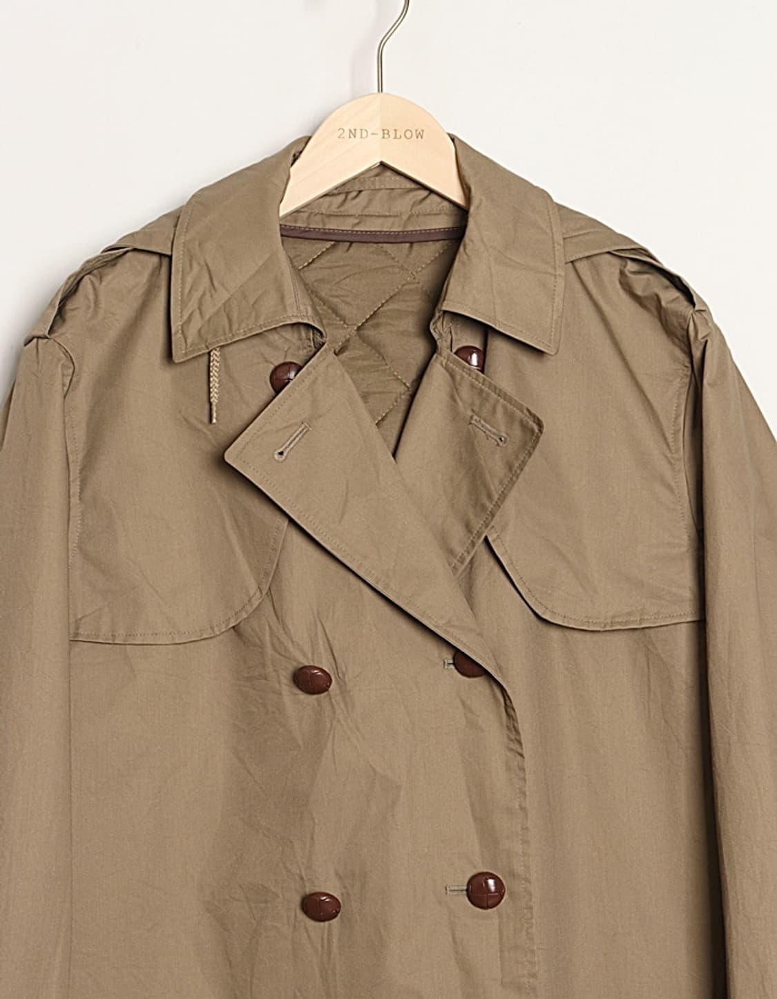 97 Dutch Army Double Trench Coat 상품이미지3