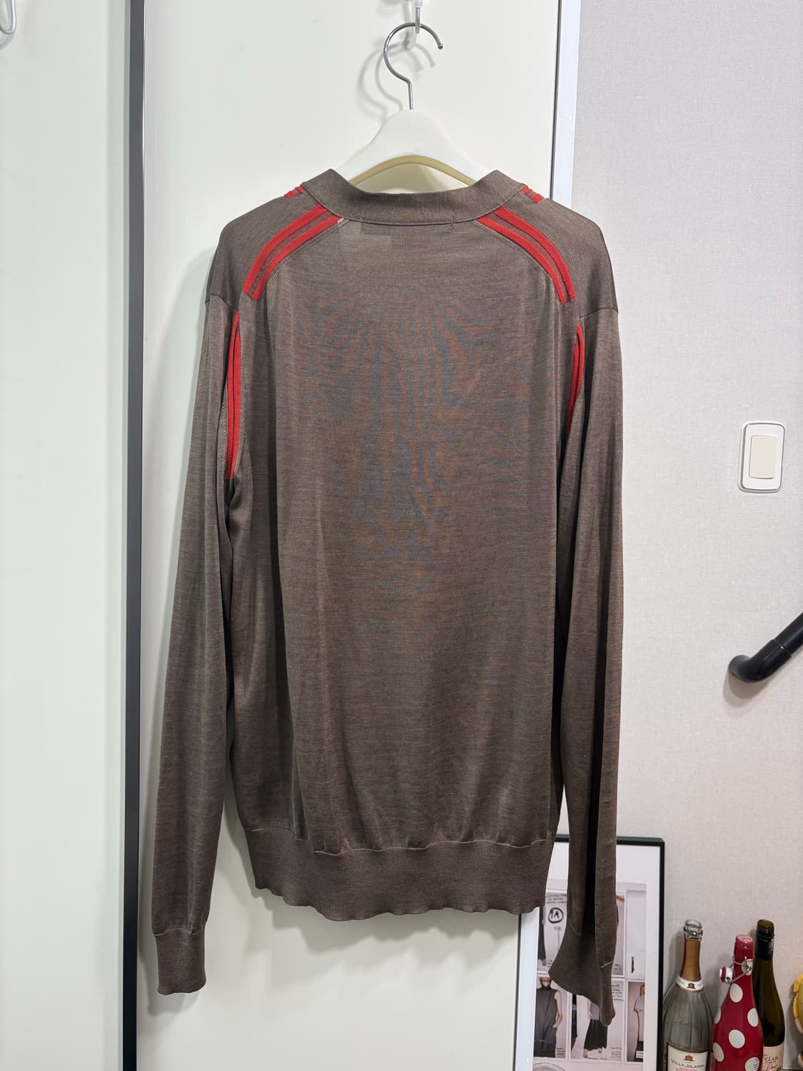 준야와타나베 AD2007 배색 가디건 L사이즈 상품이미지2