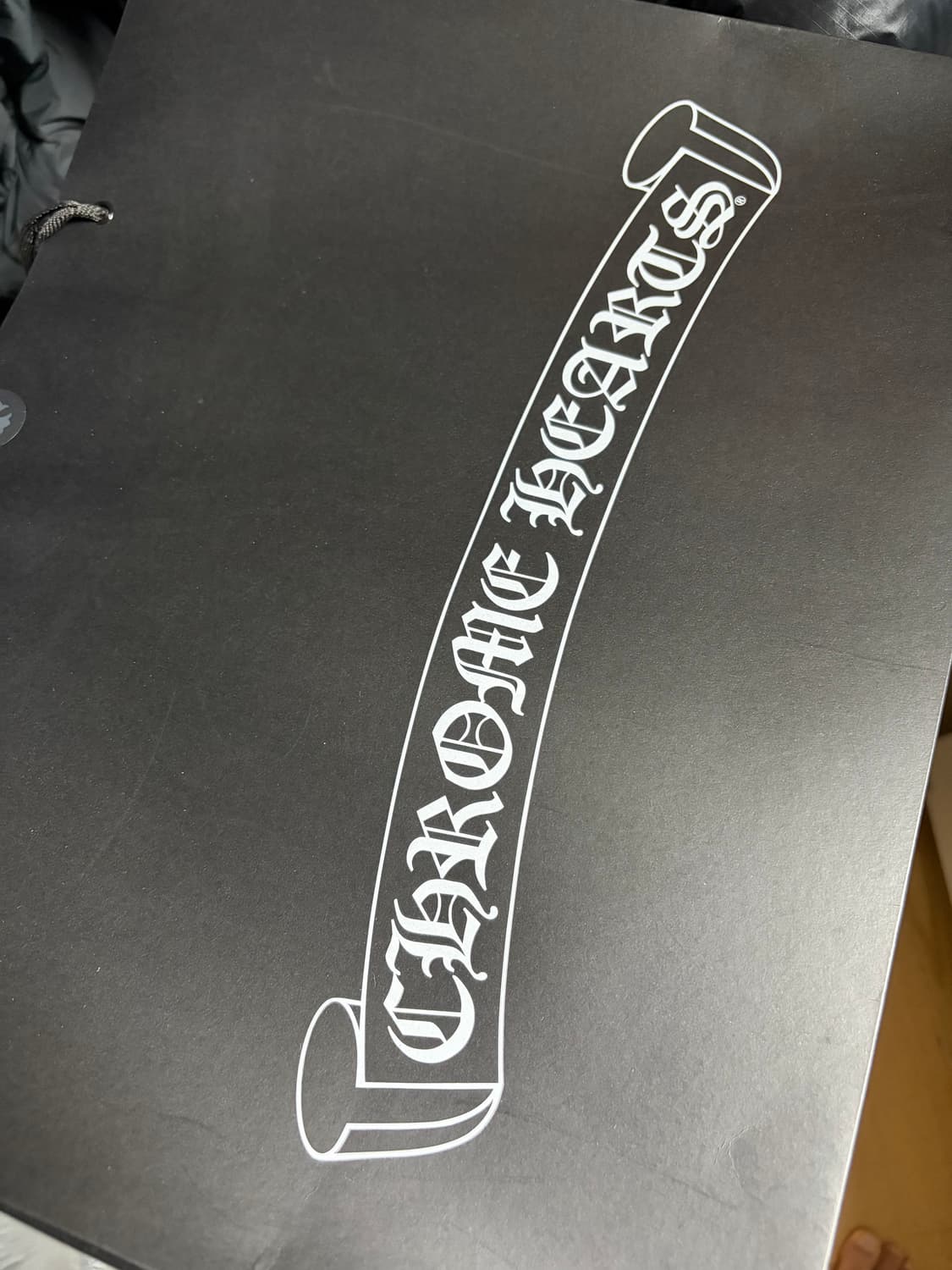 크롬하츠 넥 로고 크루넥 스웨트셔츠 화이트 상품이미지9