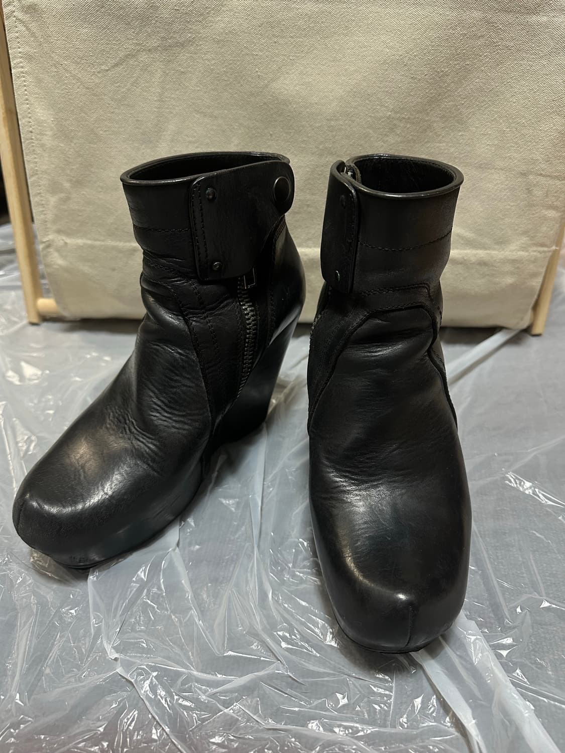 릭오웬스 웨지힐 부츠 상품이미지2