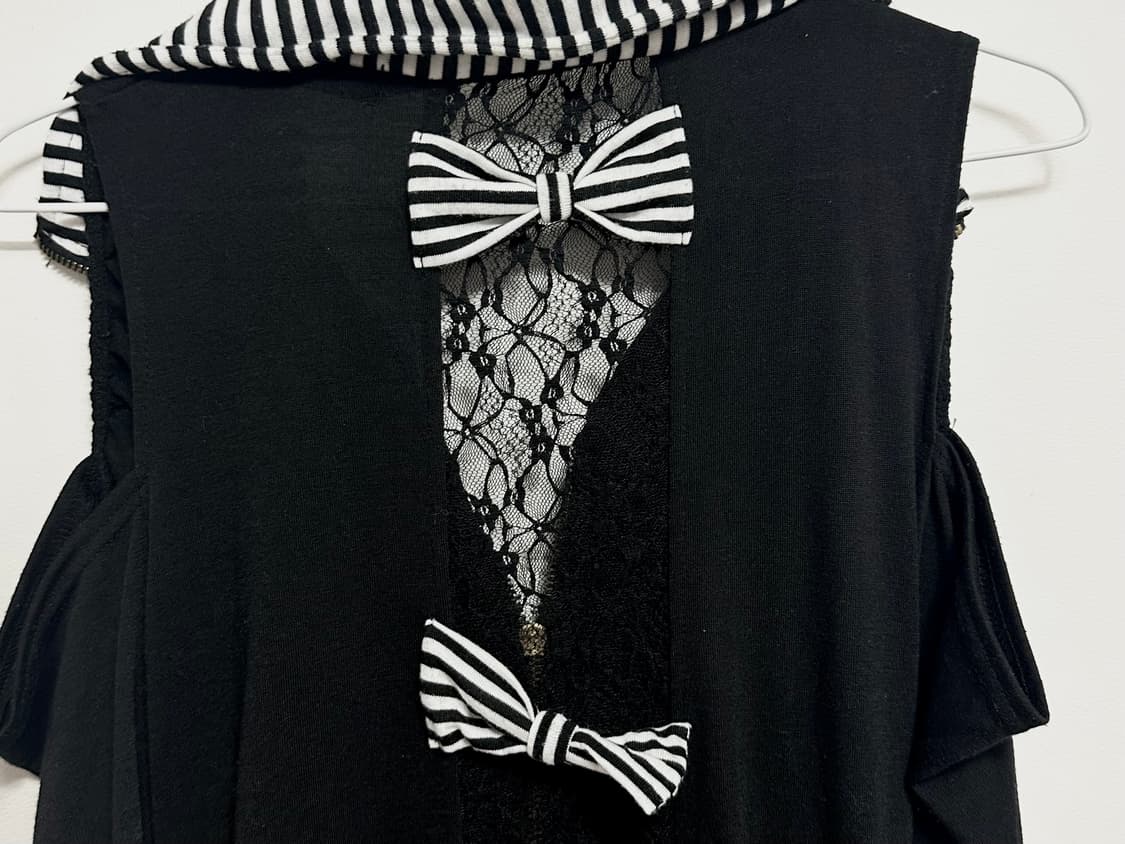 오네 갸루 오프숄더 스트라이프 원피스 오네갸루 상품이미지4