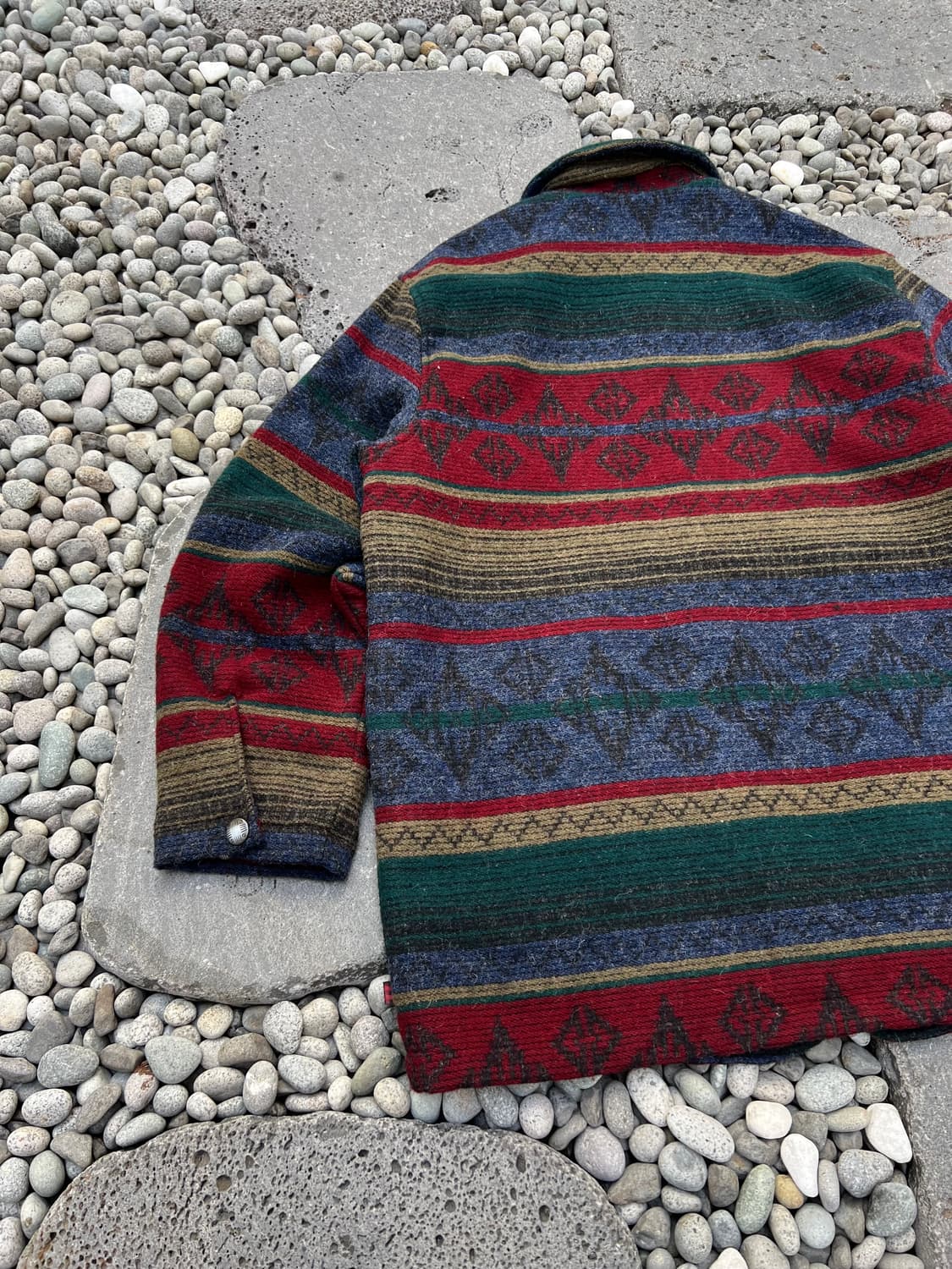 90s WOOLRICH NATIVE AMERICAN 울리치 블랭킷울자켓 상품이미지8