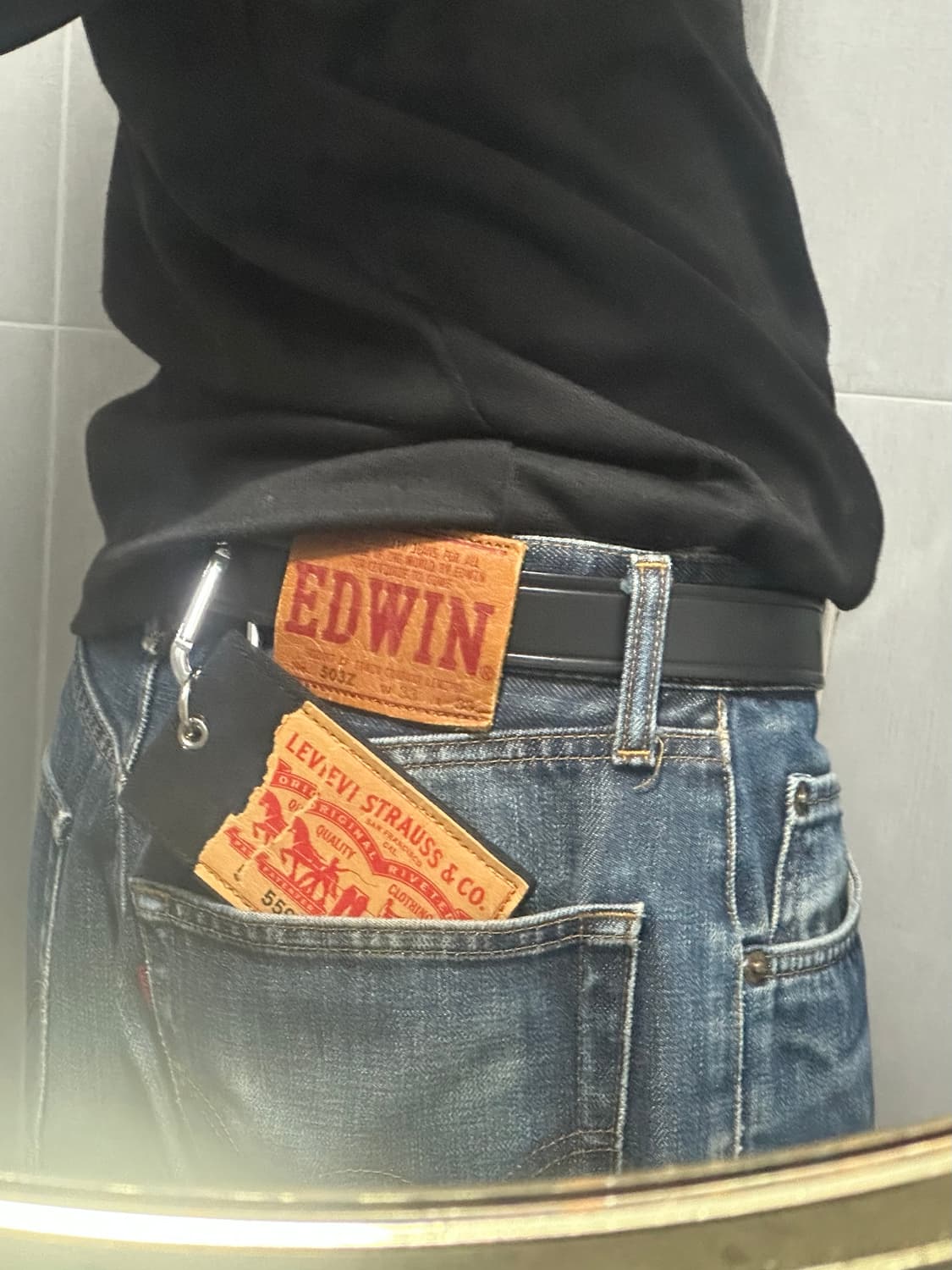 Ideffuts Levi's 리메이드 카드 케이스 상품이미지1
