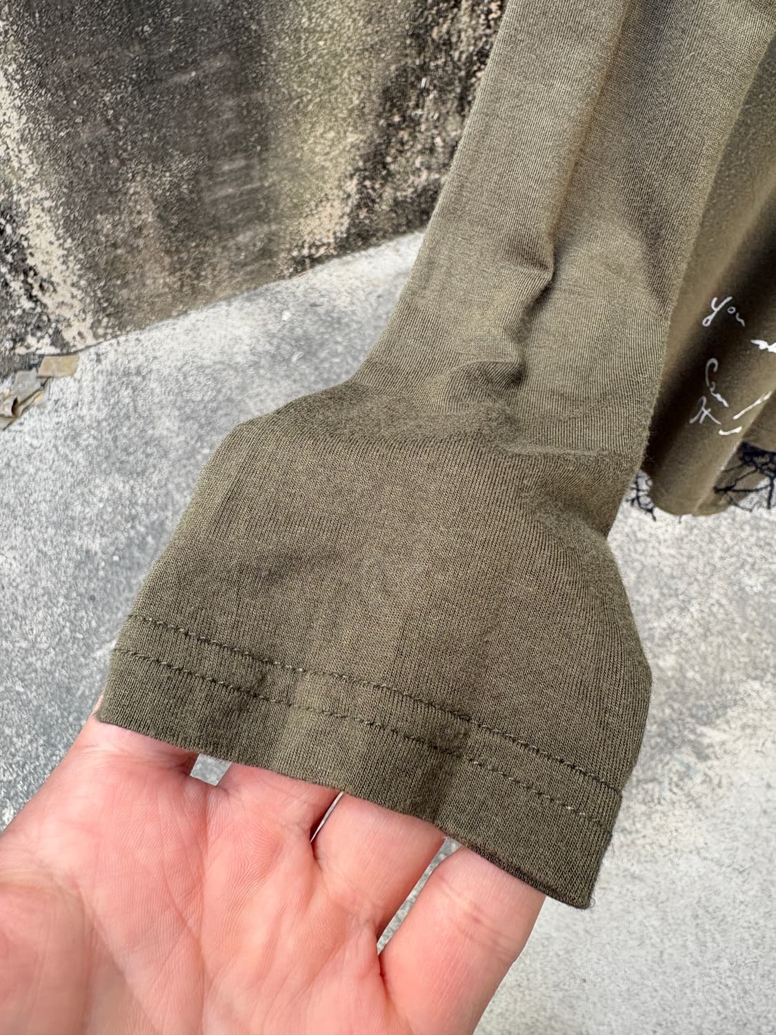 JACKALL 스컬 프린트 레이스 시스루 탑 티셔츠 상품이미지6