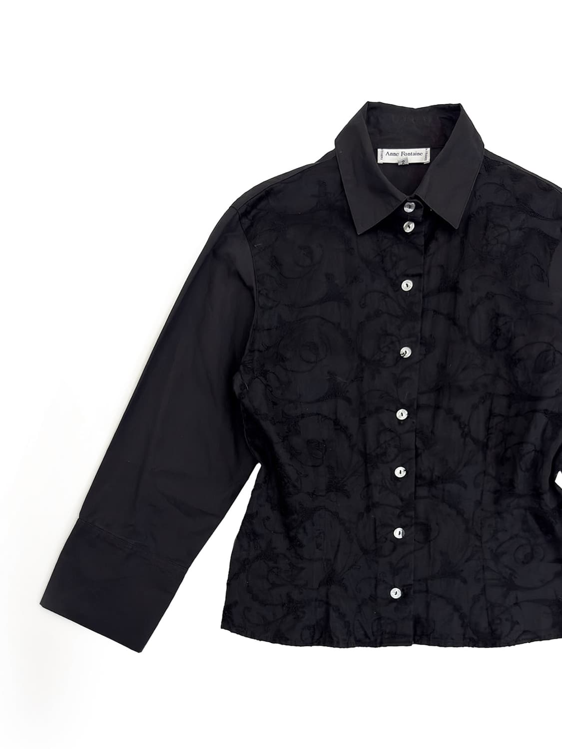Anne Fontaine Embroidered Blouse/ 2 상품이미지3