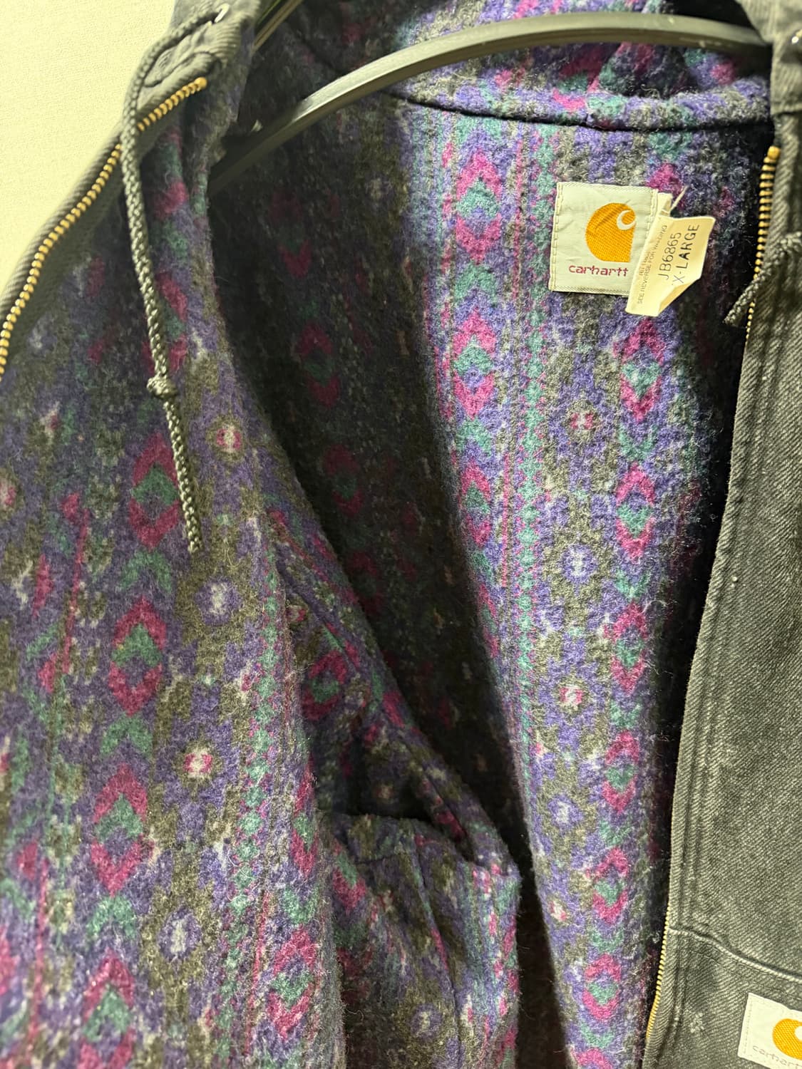 칼하트 J130 아즈텍 나바호 액티브 자켓 3XL 상품이미지4