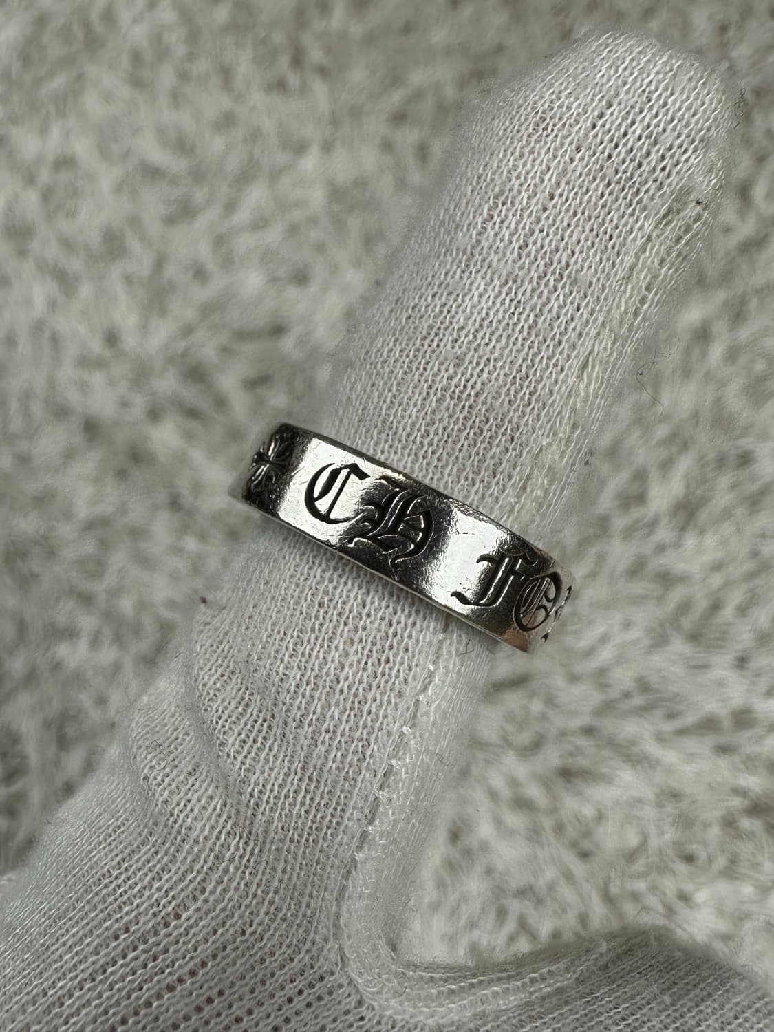 [US 7] 백화점판 정품 크롬하츠 포에버링 6mm 상품이미지3