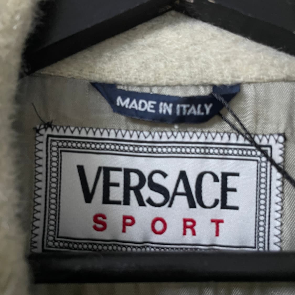 베르사체 아이보리 코트 50 상품이미지6