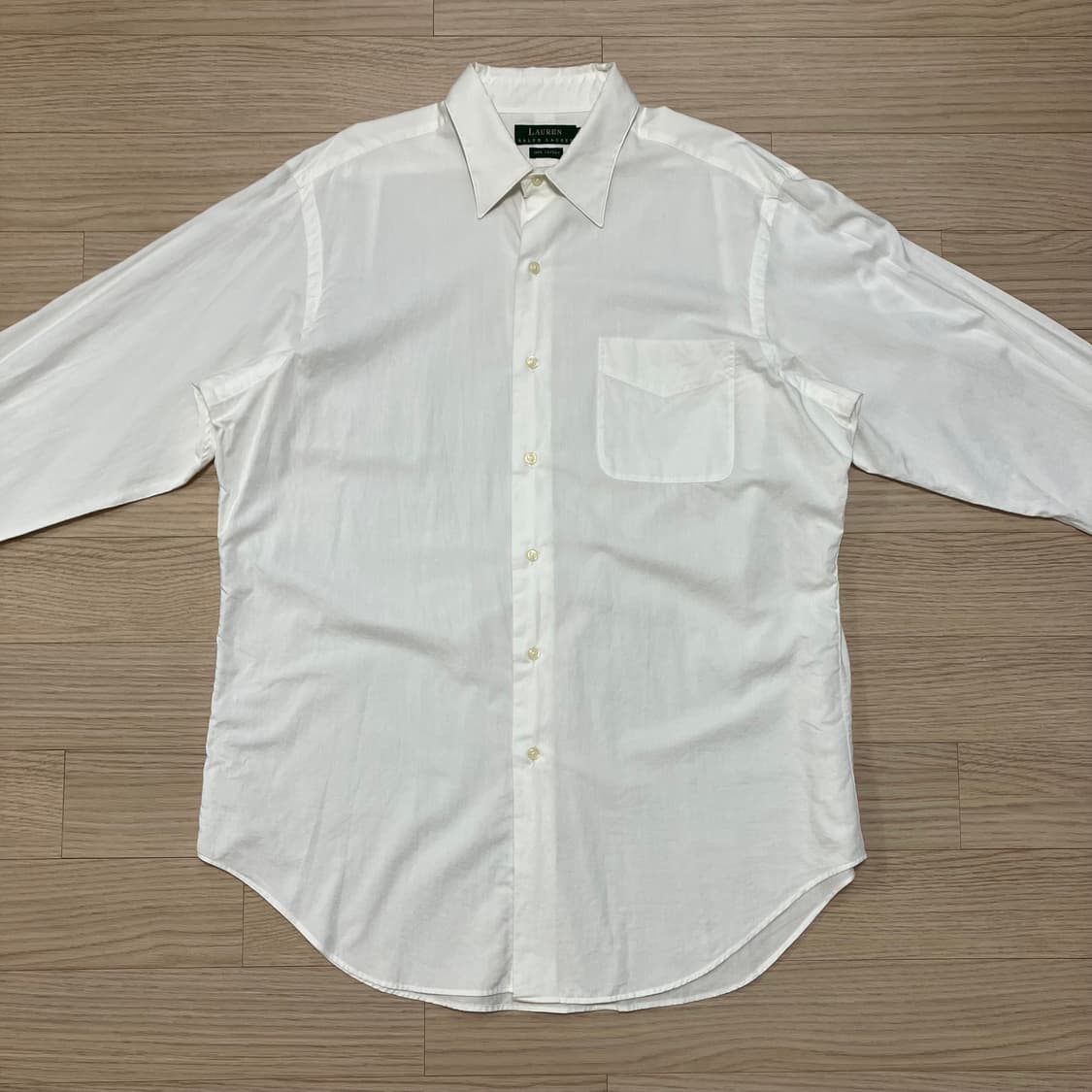 [Ralph Lauren] 로렌 랄프로렌 코튼 셔츠 화이트 상품이미지2