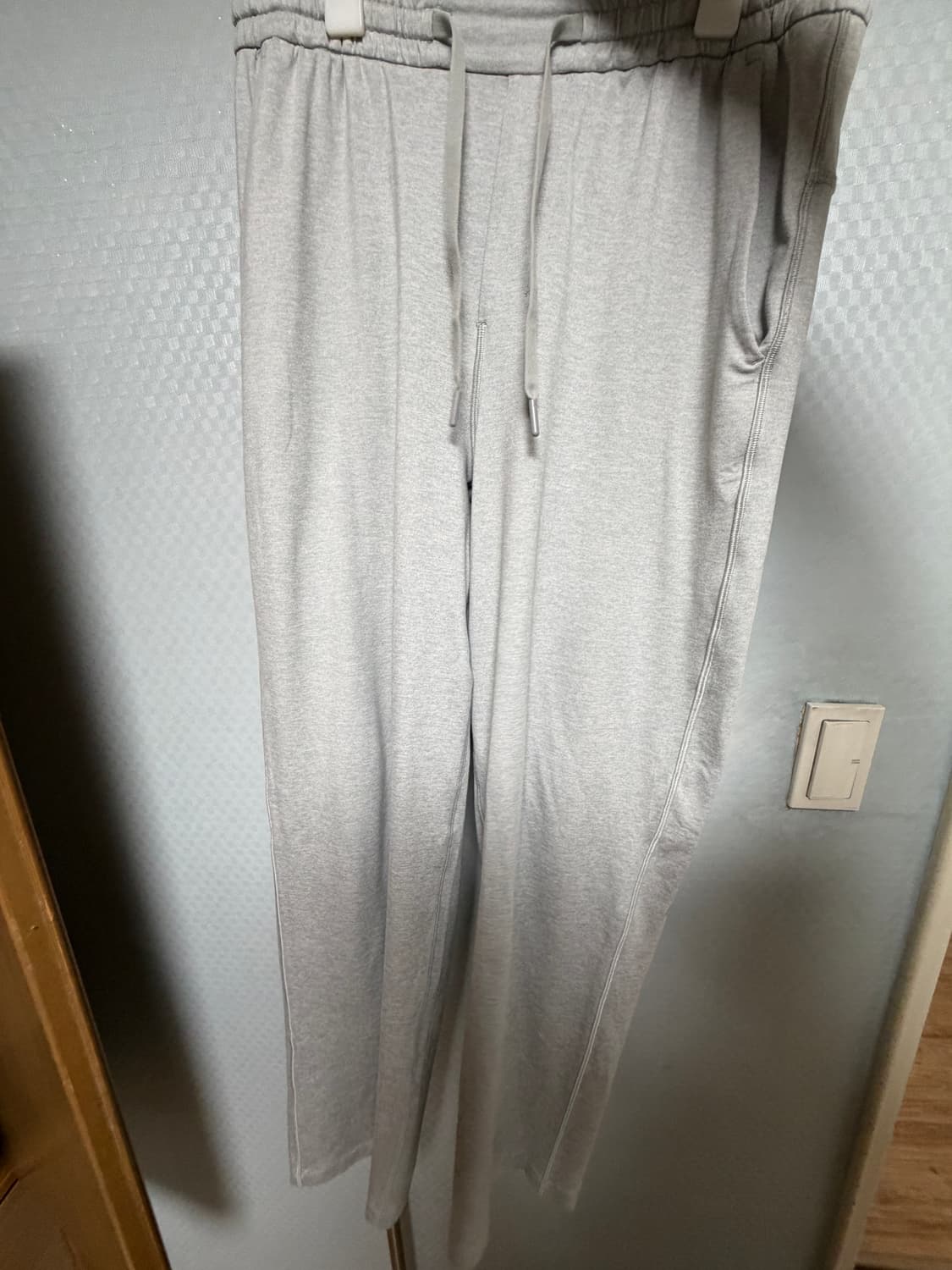 룰루레몬 소프트저지 밝은회색 바지 상품이미지1