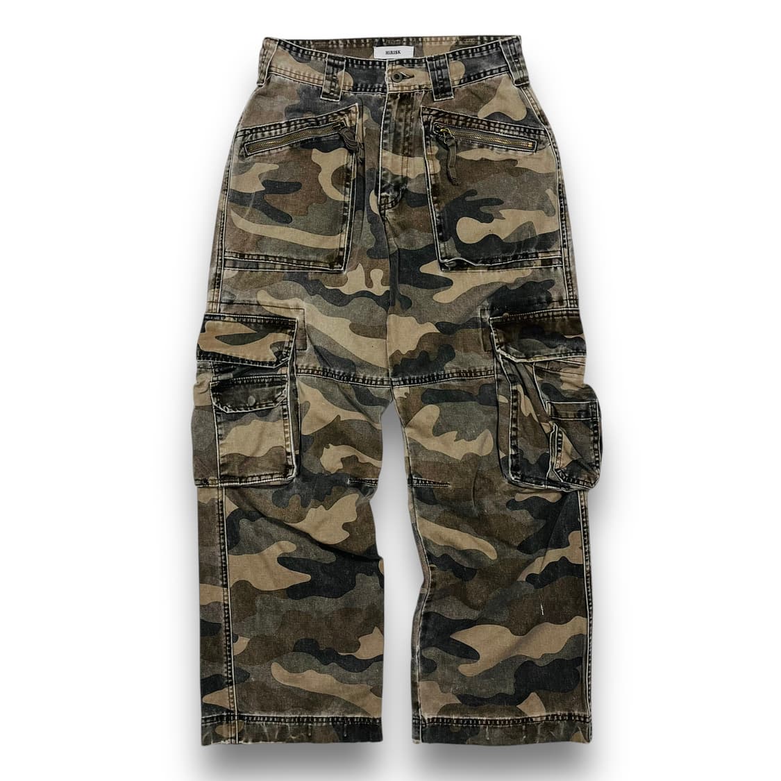 HiRISK 밀리터리 카모플라쥬 빈티지 카고 팬츠 상품이미지1