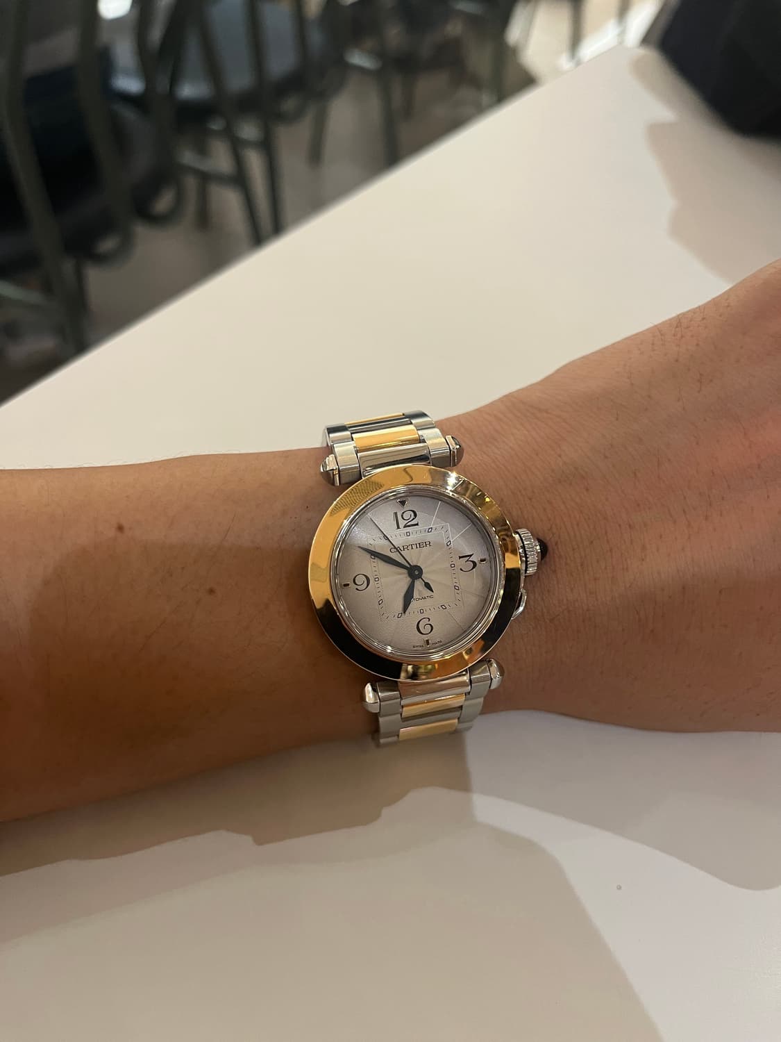 까르띠에 파샤 콤비 상품이미지4