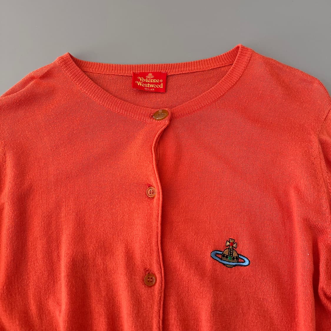 비비안웨스트우드 orb로고 가디건 상품이미지3