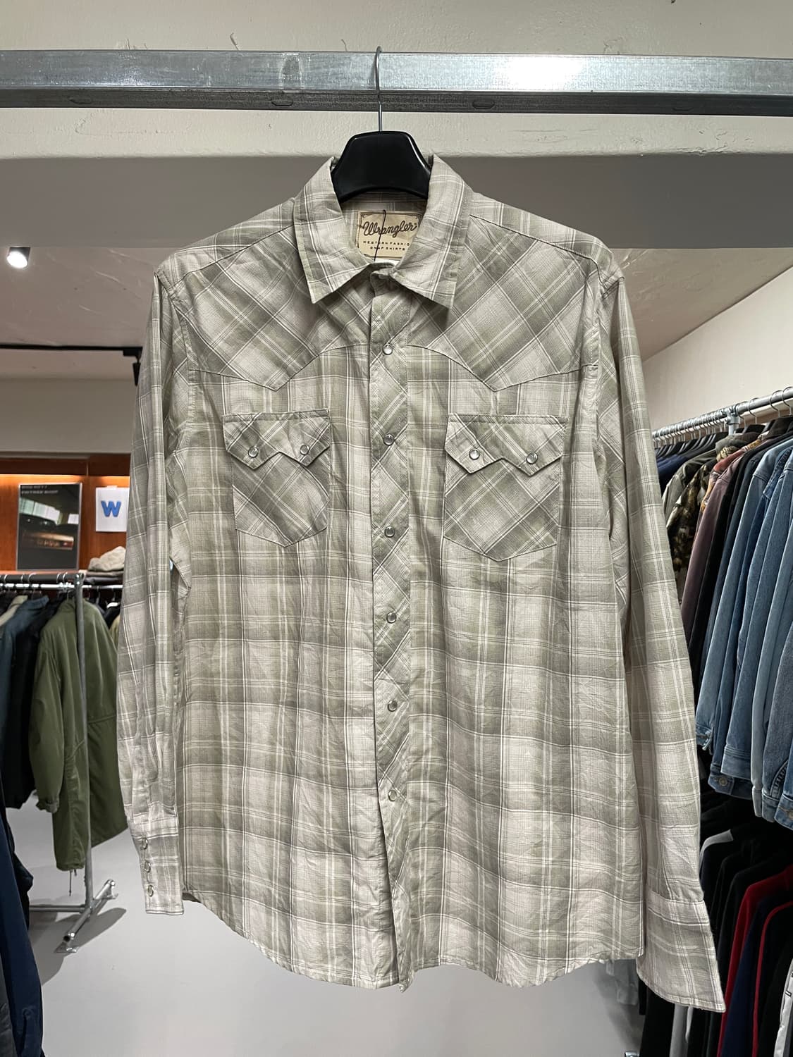 랭글러 웨스턴 셔츠 상품이미지4