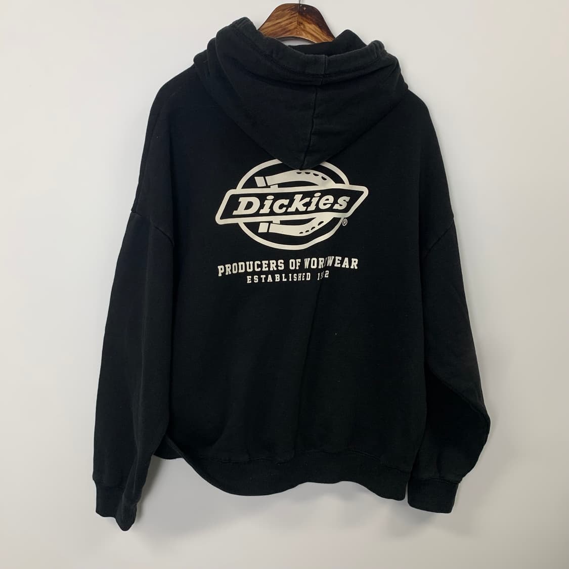 디키즈 빅로고 블랙 후드티 상품이미지4