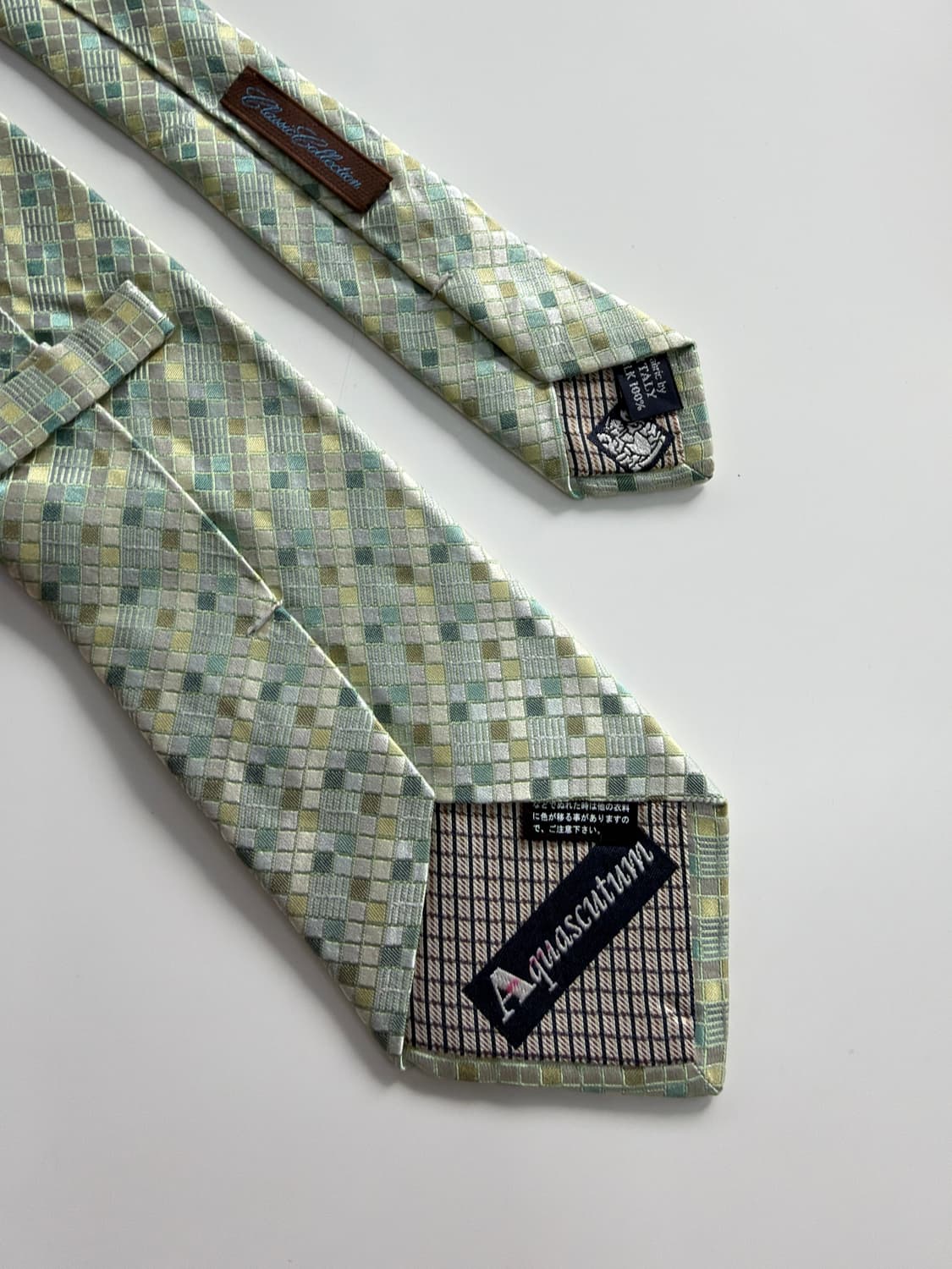 아쿠아스큐텀(Aquascutum) 실크 넥타이 8.5cm 상품이미지5