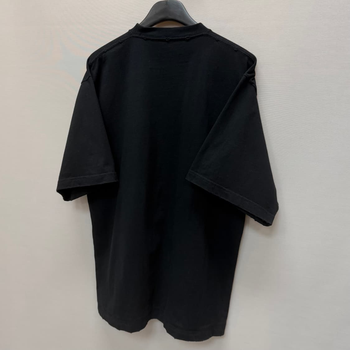 발렌시아가 스포티 B 로고자수 반팔티 (100)  상품이미지5