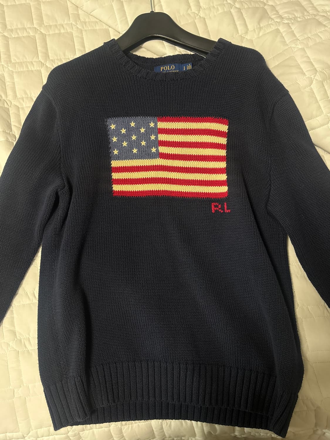 폴로 성조기 니트 상품이미지1