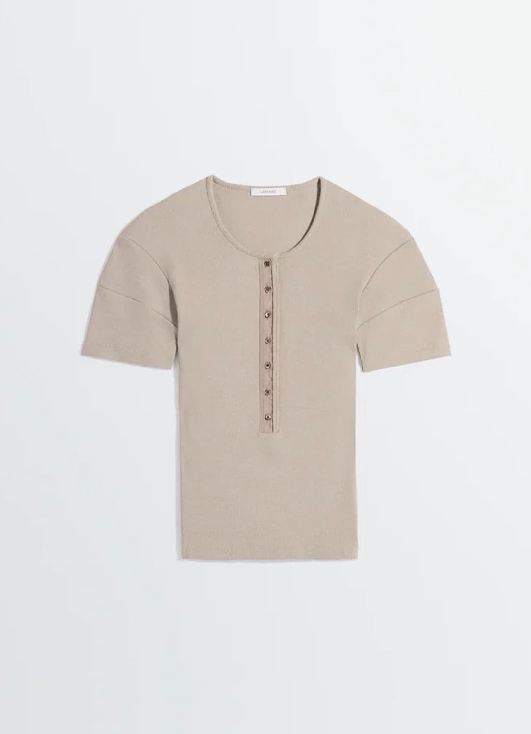 [XS,S,M]르메르 26ss FITTED HENLEY 헨리 니트/세이지 상품이미지4