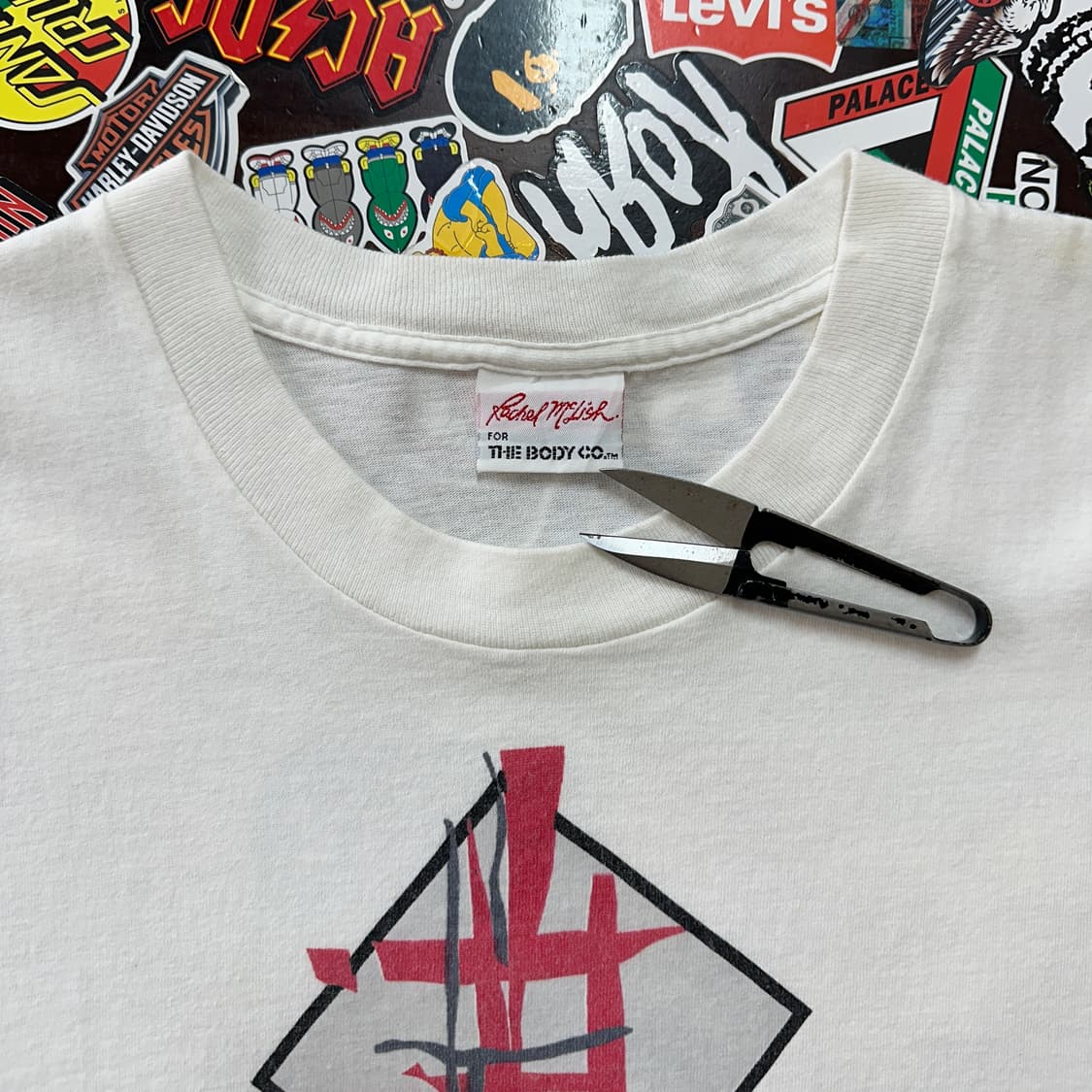 90s 레이첼 맥리쉬 빈티지 싱글스티치 티셔츠 XL 상품이미지8