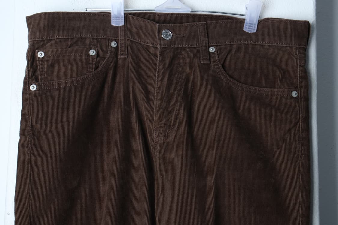 (L-XL) 리바이스 면바지 팬츠 511 코듀로이 브라운-P10190 상품이미지3
