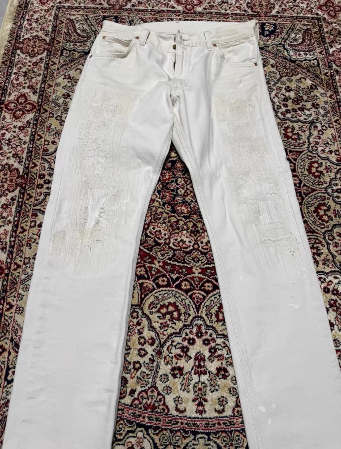 RRL SlimFit Distressed Jeans 30/30 상품이미지1