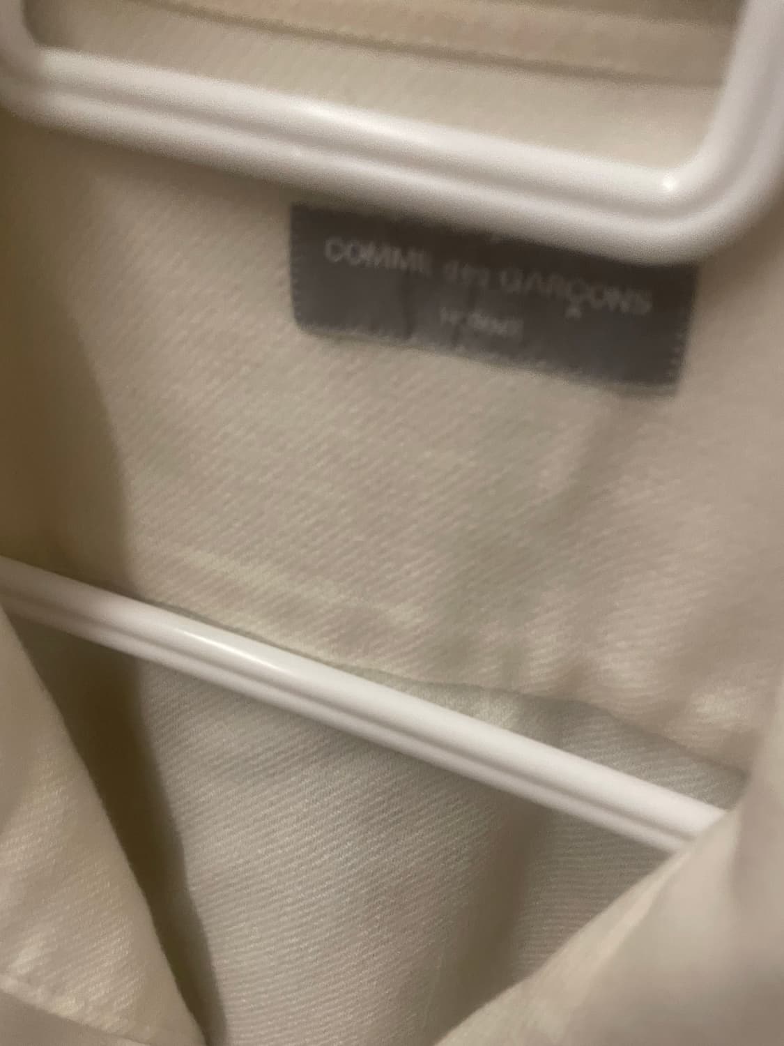 꼼데가르송 다나카옴므 플라워 패턴 오픈카라 셔츠 상품이미지2