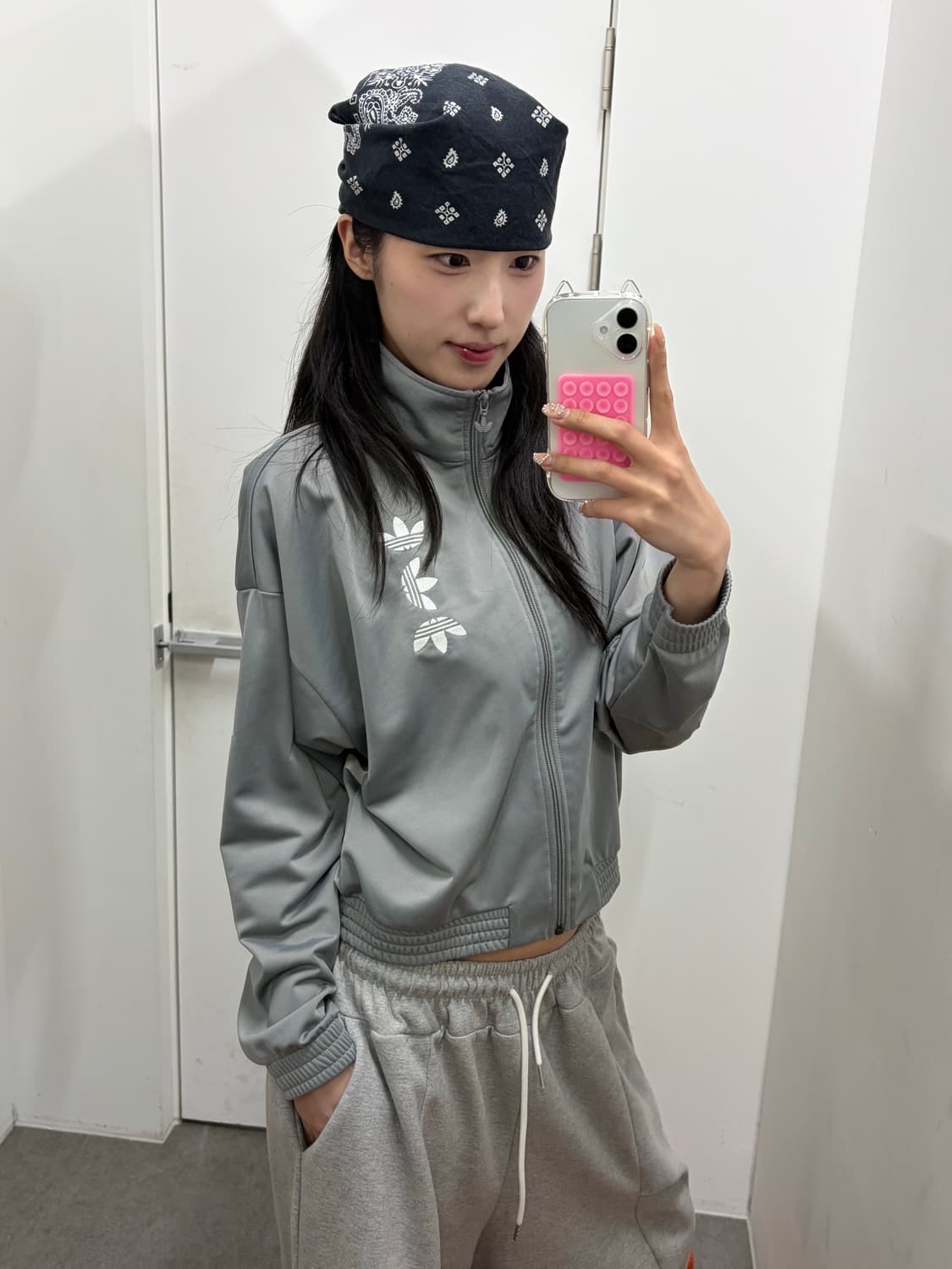 아디다스 로고 트랙탑 상품이미지5