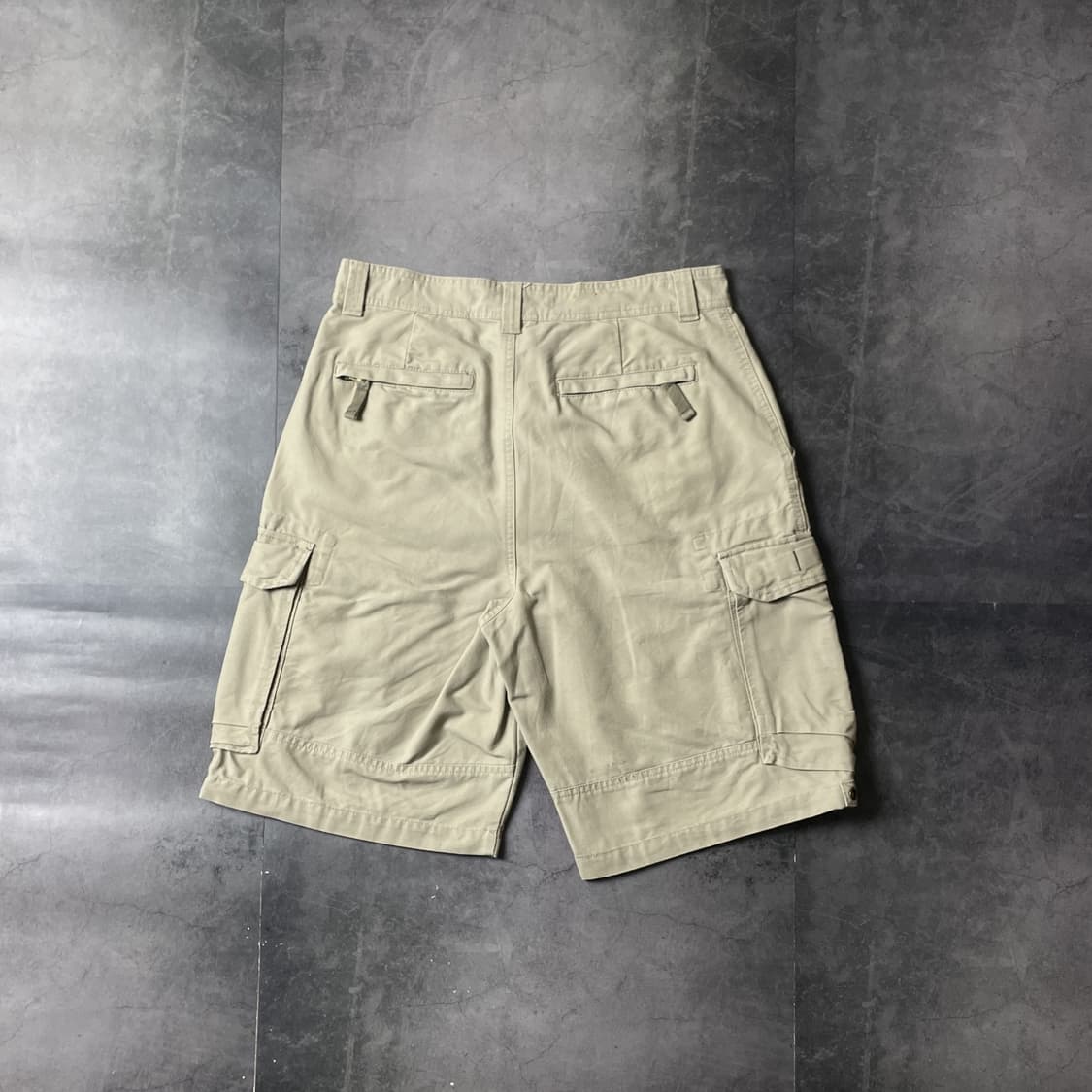 URBAN UP 빈티지 베이지 코튼 카고 하프 팬츠 A00704 상품이미지6