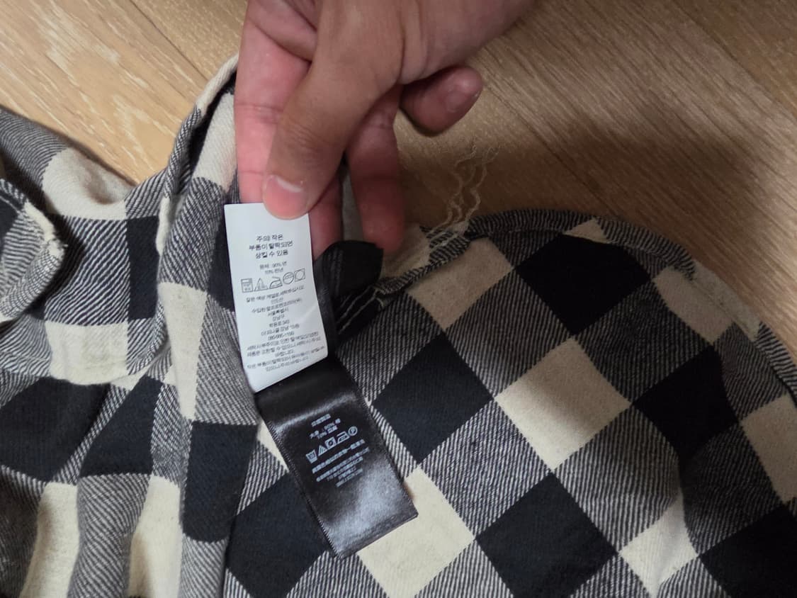 더블알엘 버팔로 체크 트윌 셔츠 XL 상품이미지3