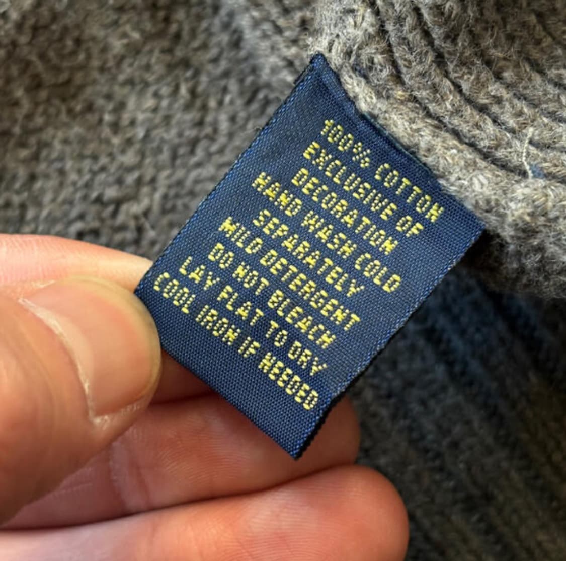 폴로 랄프로렌 투웨이 니트 집업 상품이미지6