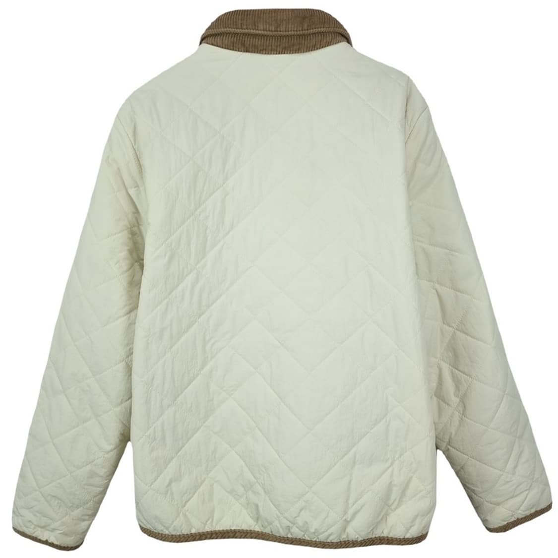 [후아유] 곰돌이 자수 코듀로이 카라 퀄팅 퀼팅 자켓 M19222 상품이미지3