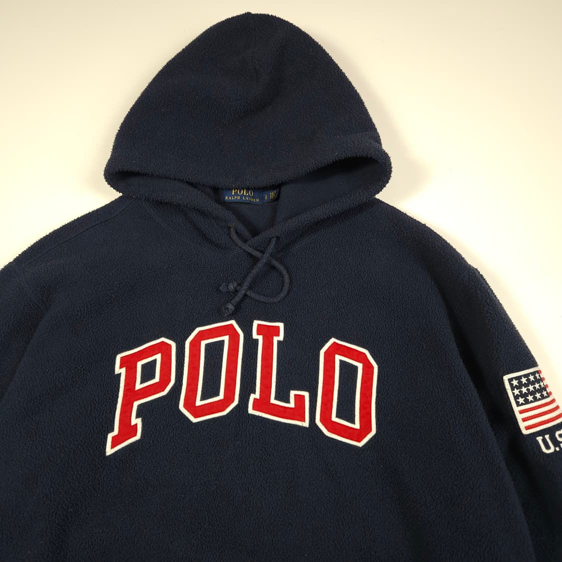 폴로 랄프로렌 빅로고 후리스 후드티 상품이미지2