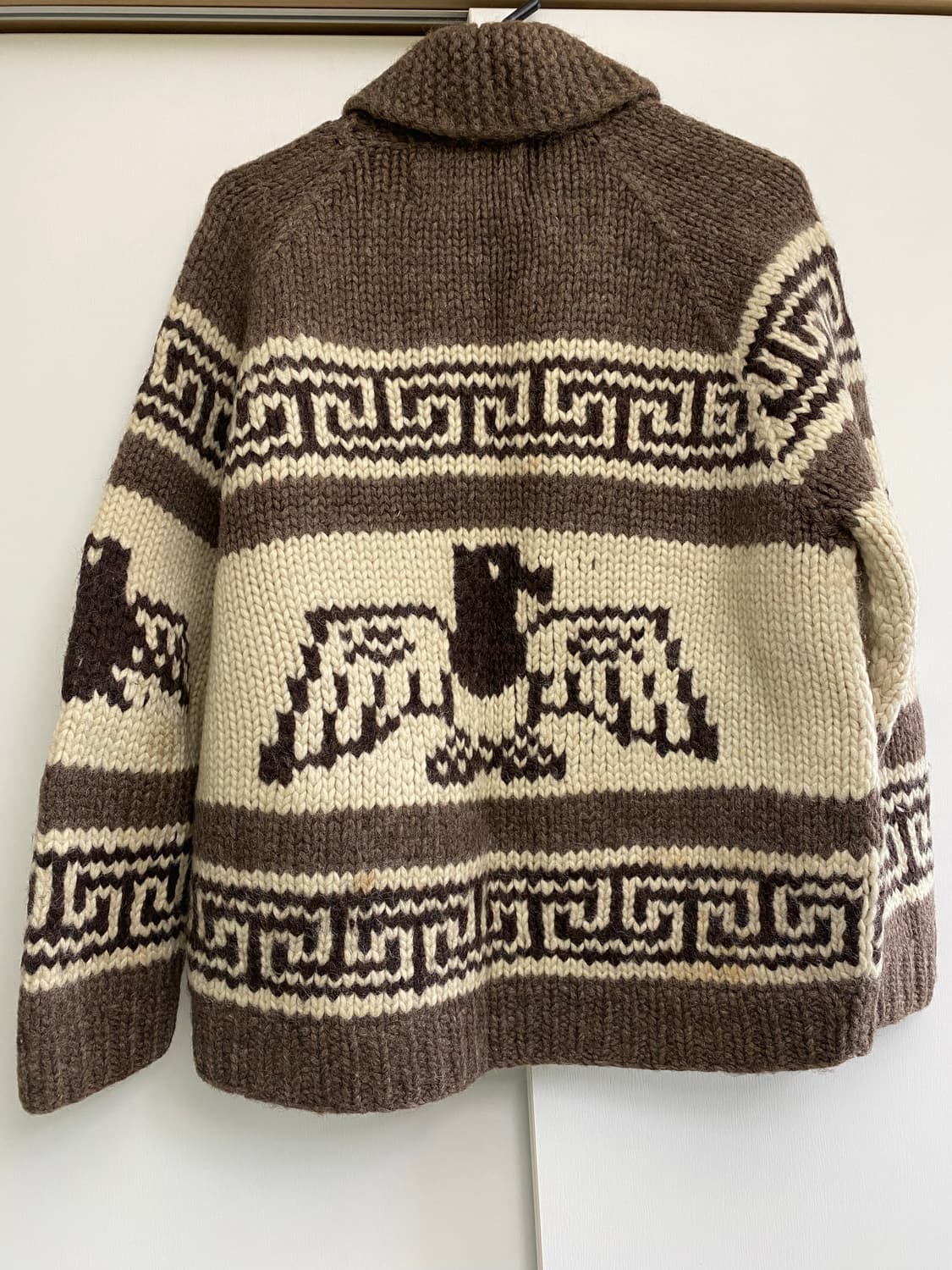 캐나디안 스웨터 컴퍼니 울 코위찬 집업 스웨터 상품이미지2