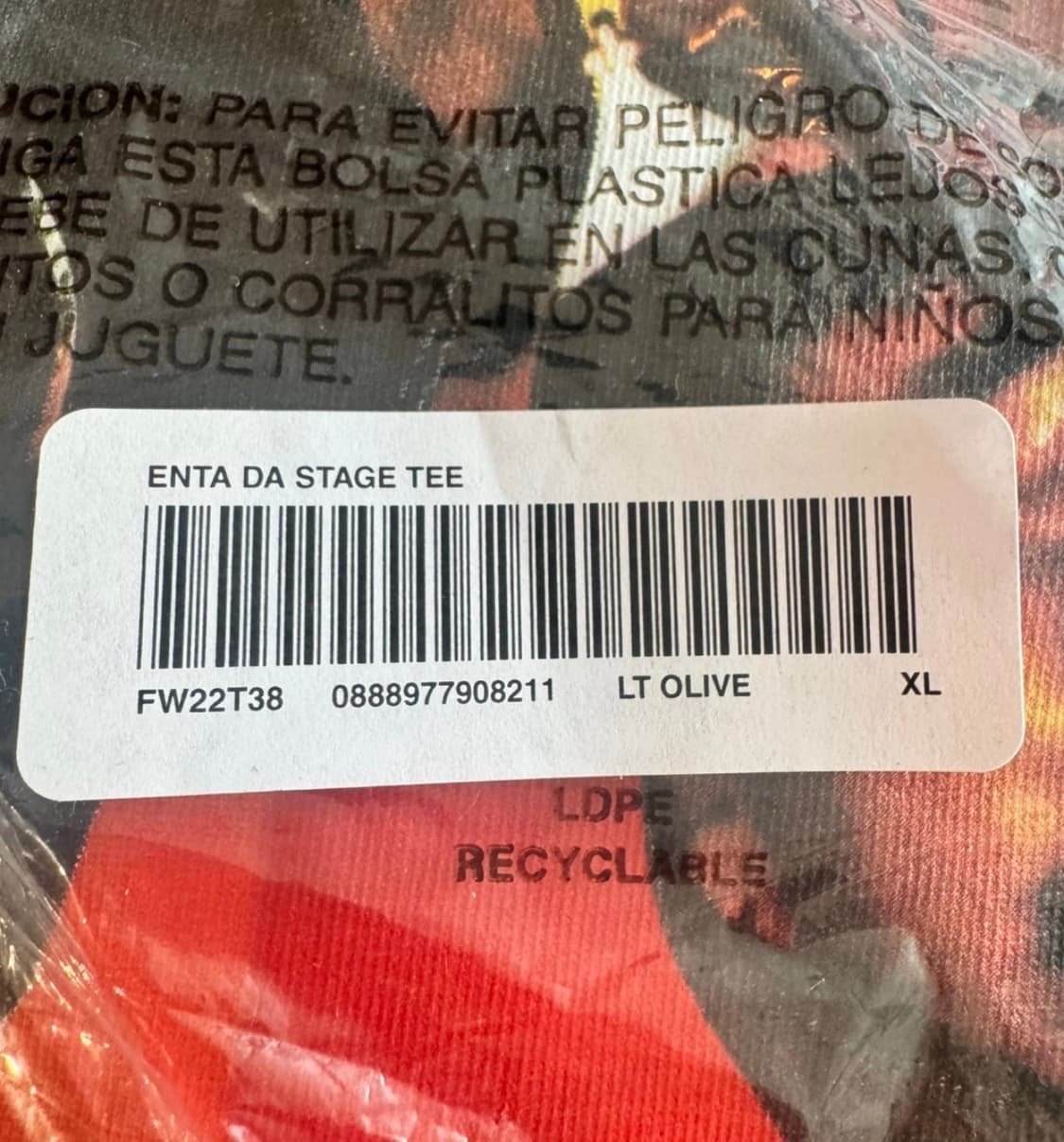 Supreme FW22 Enta Da Stage 올리브 상품이미지3