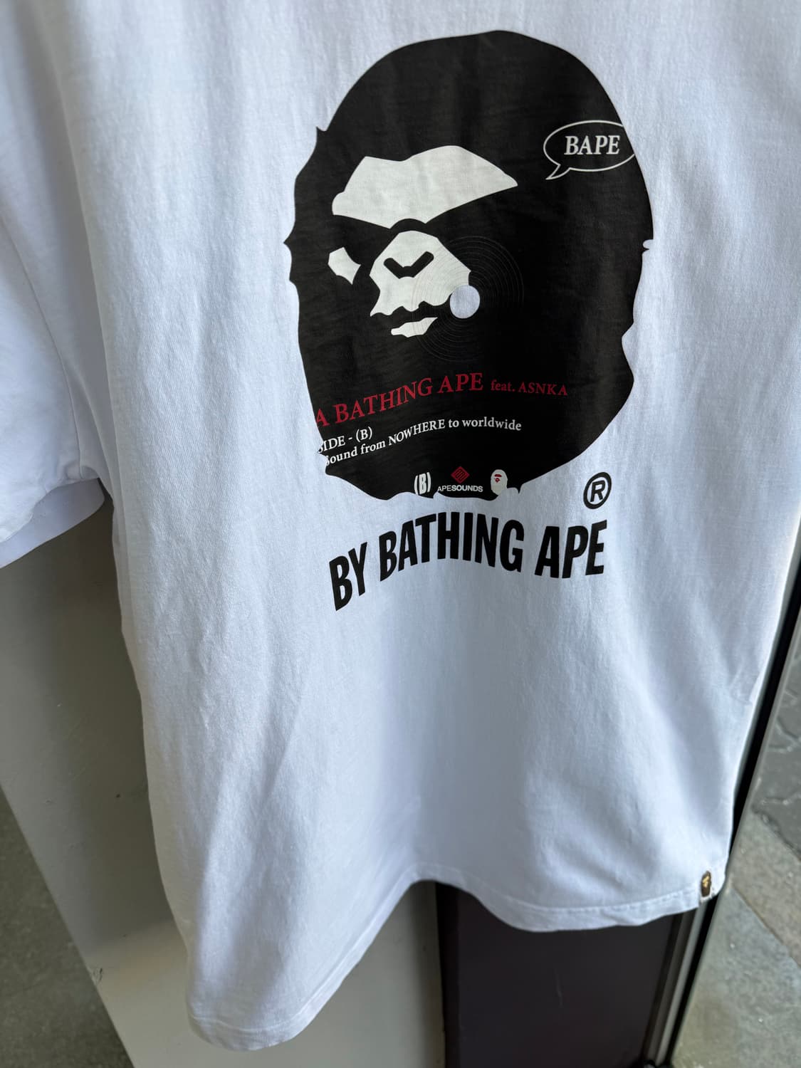 L/ 베이프 30주년 레터링 프린팅 반팔 상품이미지5