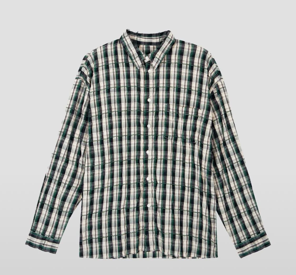 애니타임로릭 셔츠 그린 사이즈m 상품이미지1