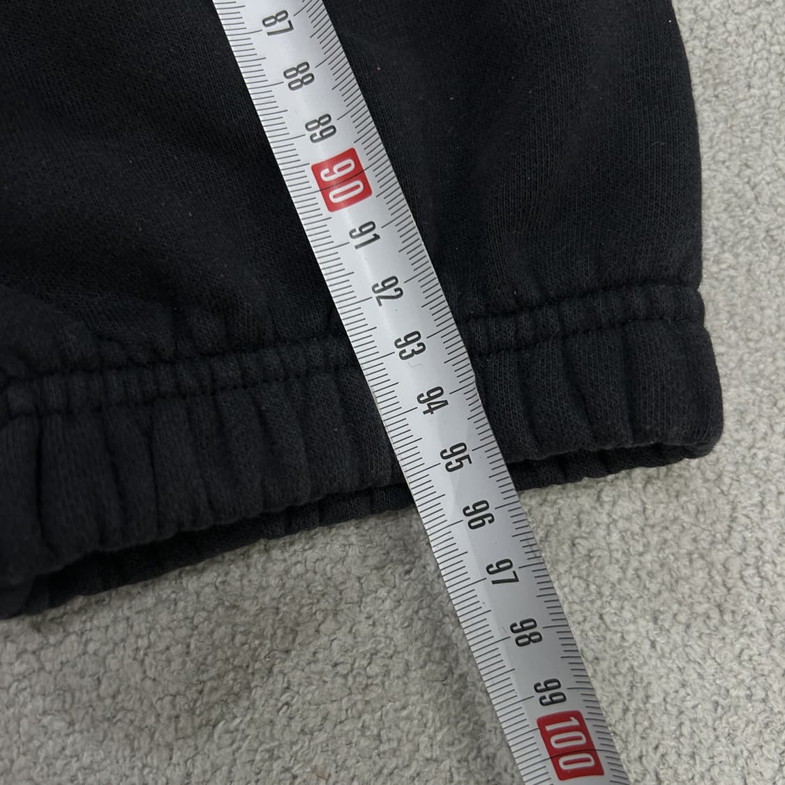 조던 블랙 기모 트레이닝 바지XL 상품이미지6