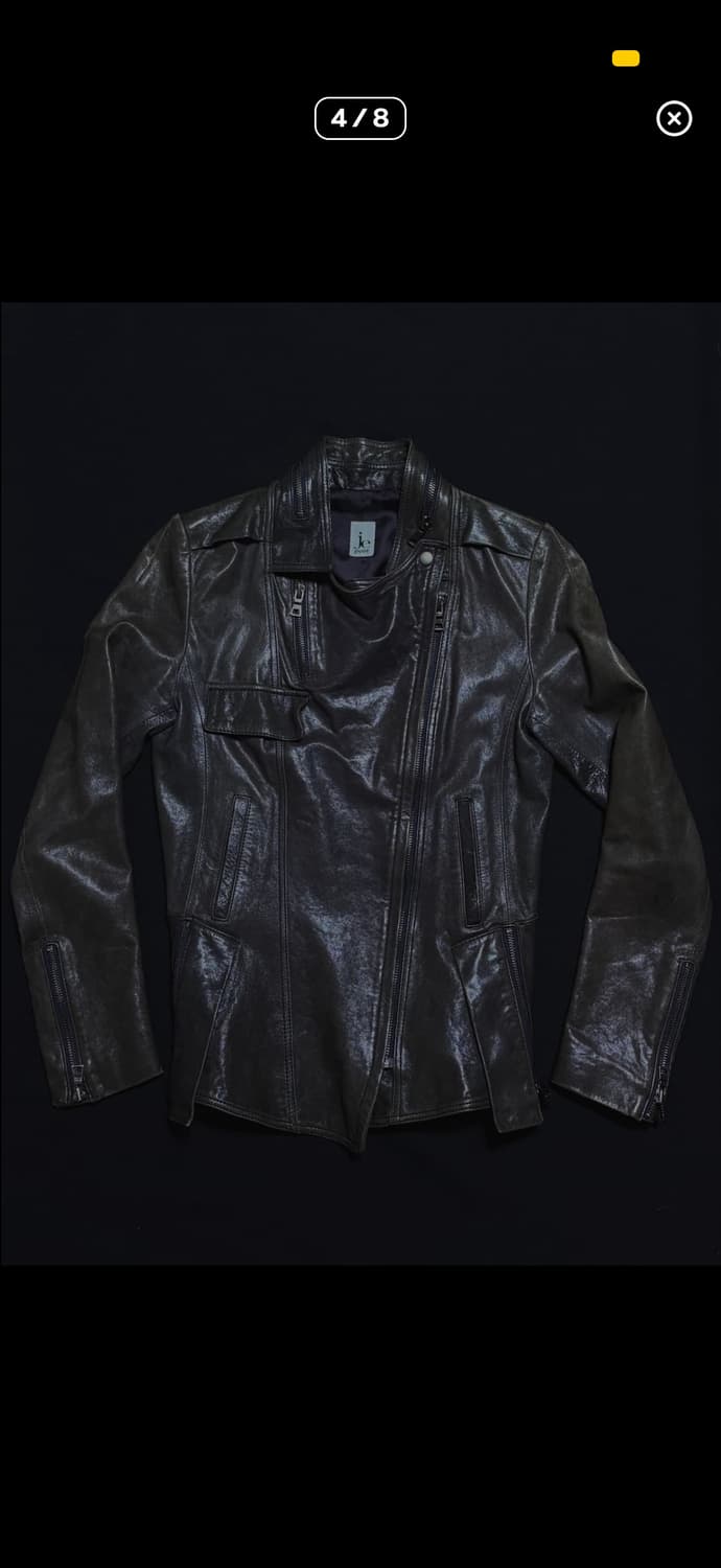 CORTIS style real leather jacket 빈티지 슬림핏 상품이미지4