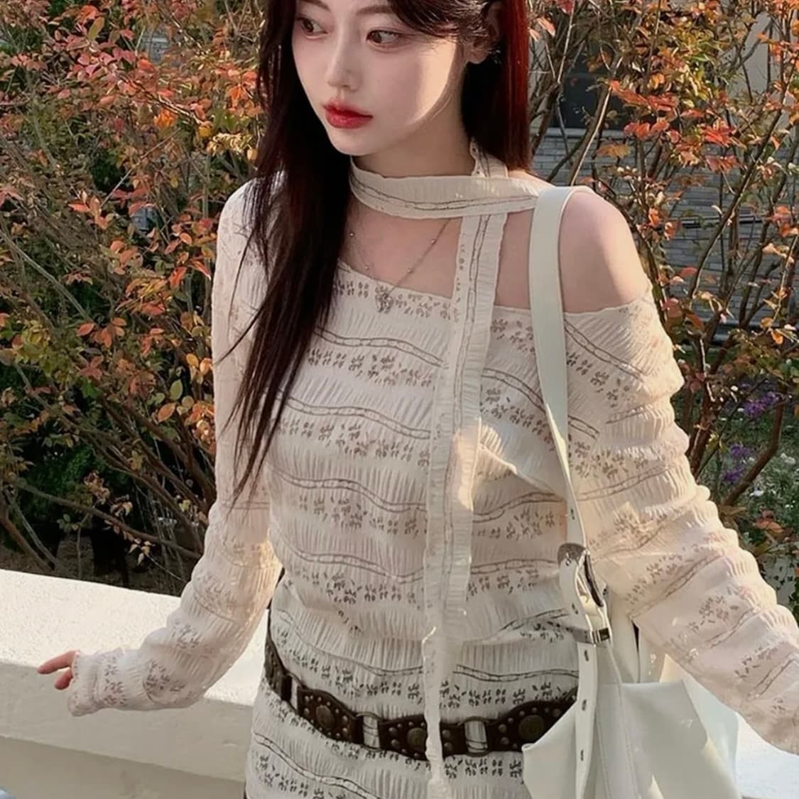 락케이크 Pattern Punching Long sleeve  상품이미지1