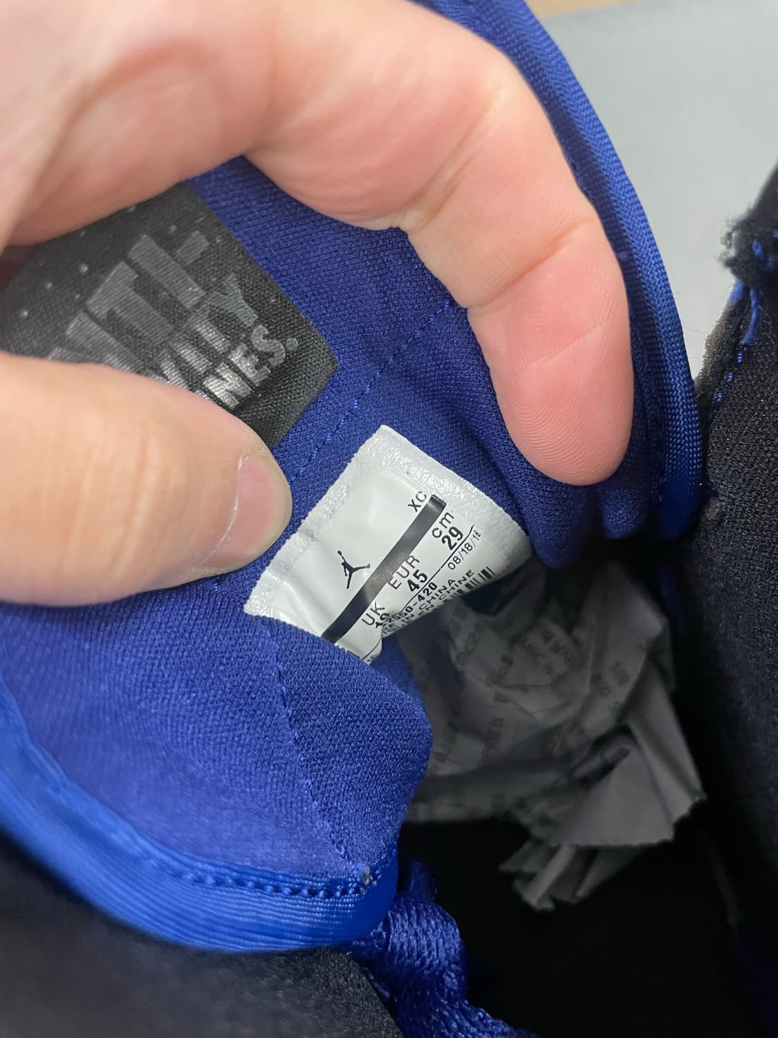 나이키 에어 조던 1 레트로 하이 딥 로얄 290 상품이미지7