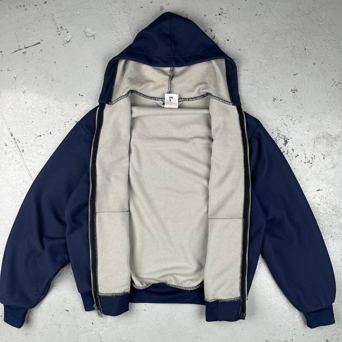 빈티지 Muleskins 라이트웨이트 써멀 후드집업 상품이미지5